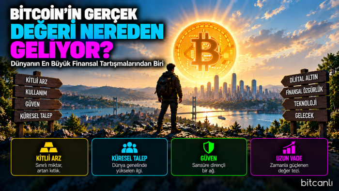 Bitcoin'in Gerçek Değeri Nereden Geliyor? Dünyanın En Büyük Finansal Tartışmalarından Biri
